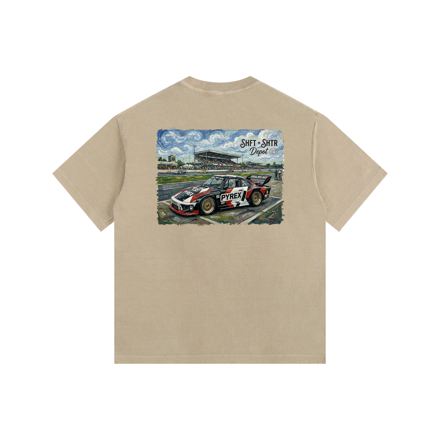 VA Slantnose Vintage Washed Oversized T-Shirt