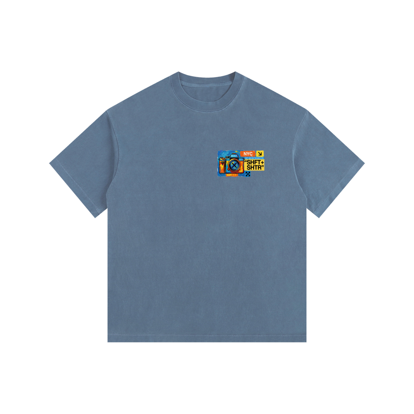 VA Geländewagen Vintage Washed Oversized T-Shirt