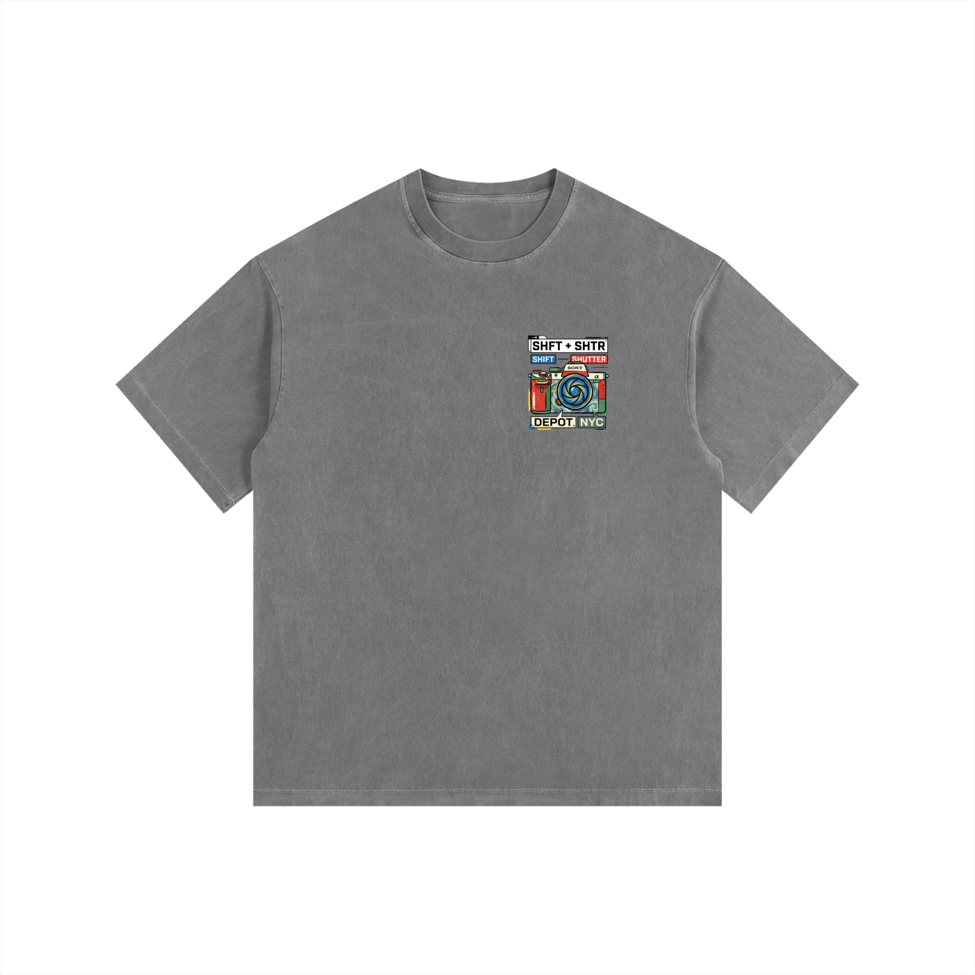 VA Slantnose Vintage Washed Oversized T-Shirt