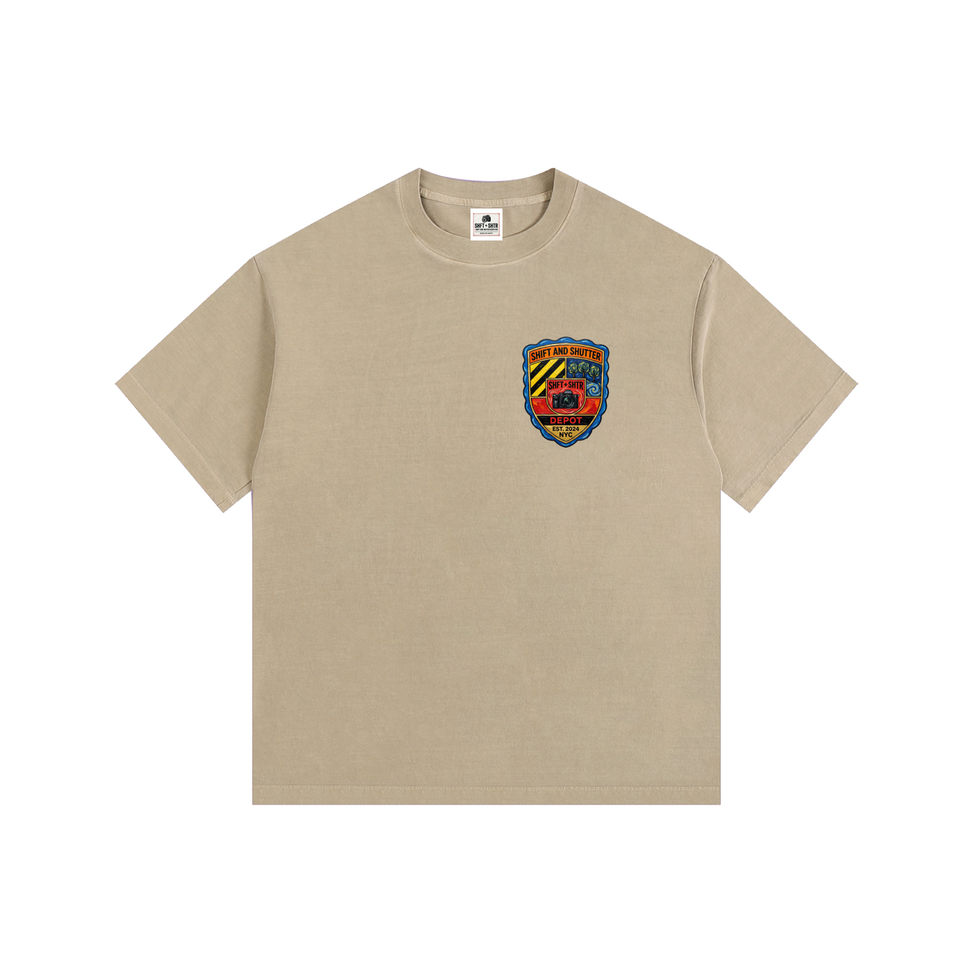 Pyrex Racing Vintage Washed Oversized 997 T-Shirt