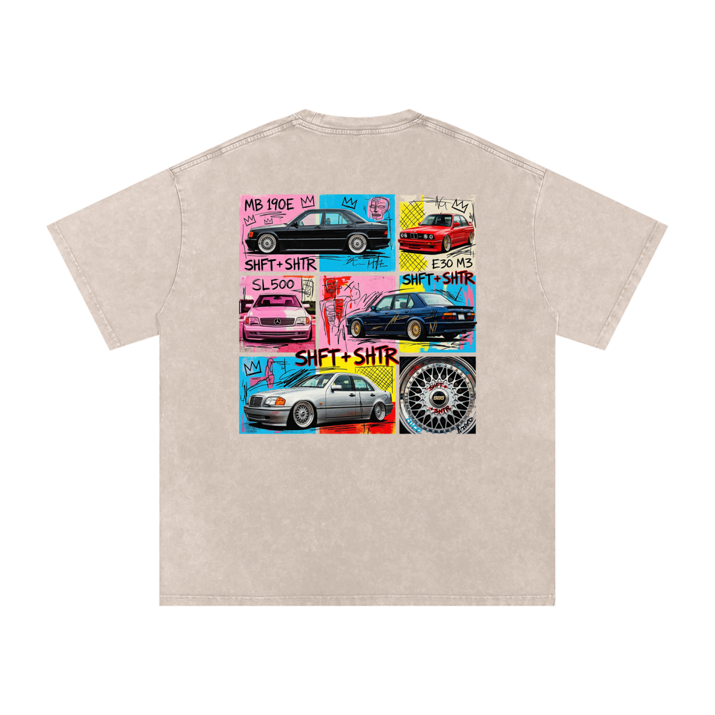 New Jack City Snow Washed Oversized  T-Shirt