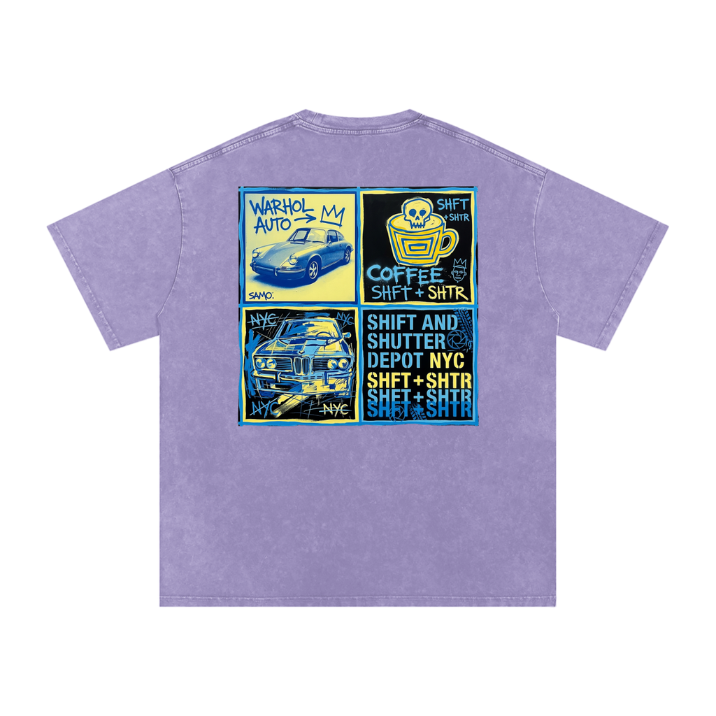 Depot Blues Snow Washed Oversized T-Shirt