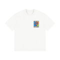 Unisphere Technicolor Drop Shoulder Cotton T-Shirt